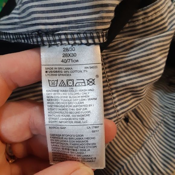 Gap True Black Straight Leg Womans - Picture 10 of 11